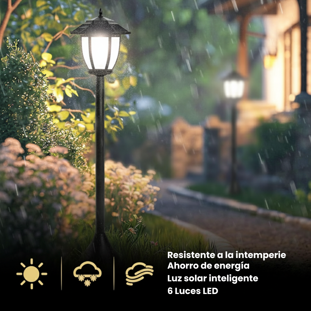Farola Solar de Jardín