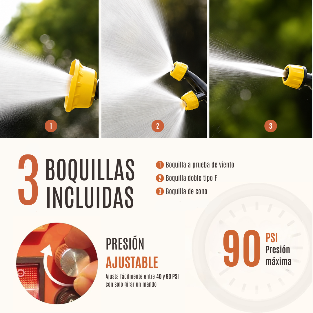 Mochila Pulverizadora a Batería 10L