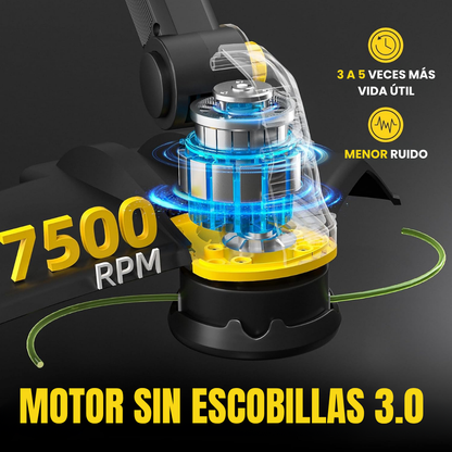 Cortabordes Inalámbrica con Motor Brushless