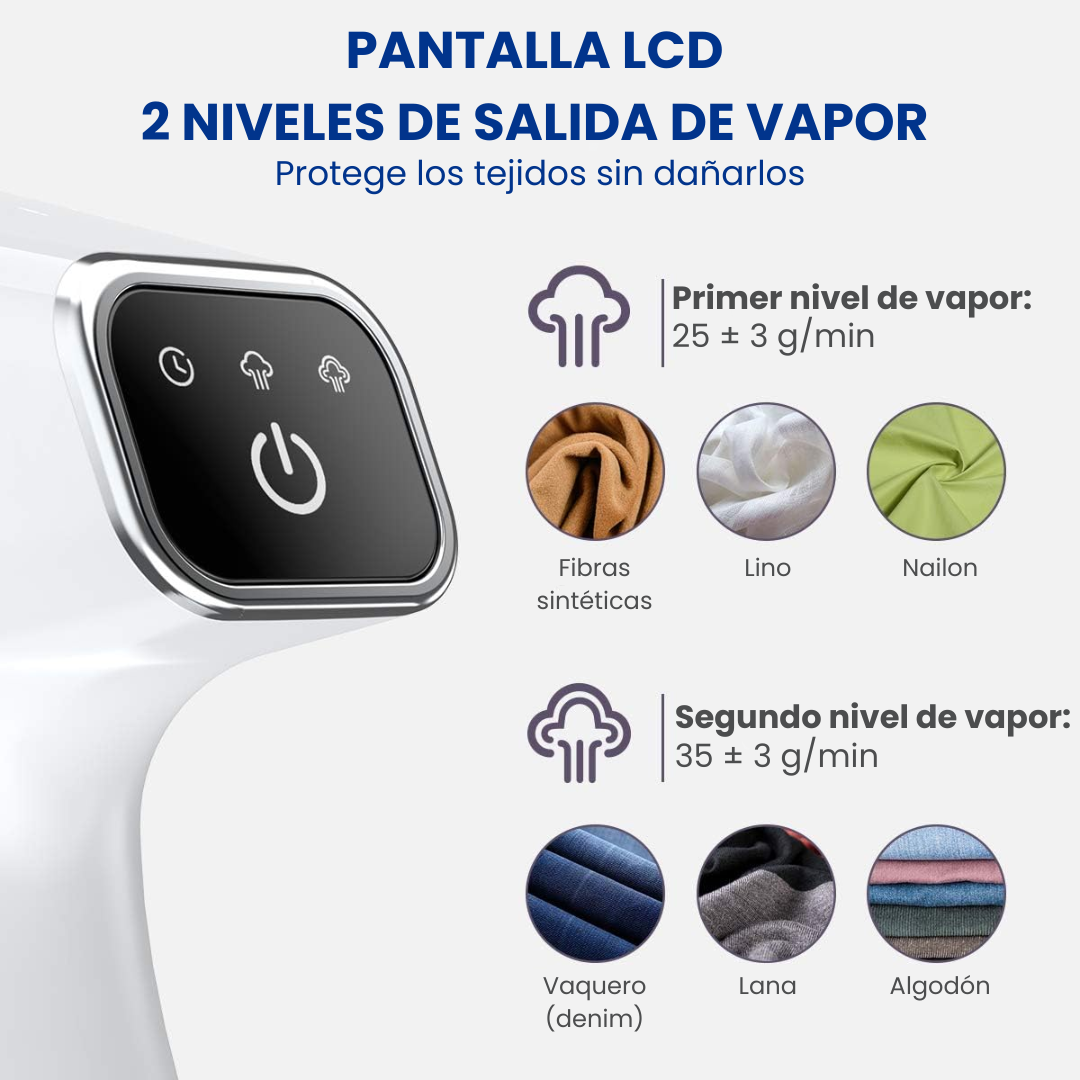 Plancha de vapor vertical