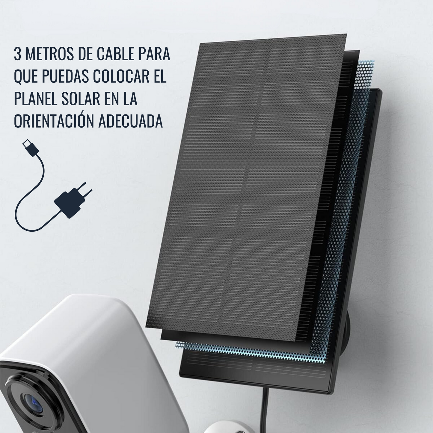 CÁMARA WIFI o SIM DE VIGILANCIA SOLAR 4K 🛜