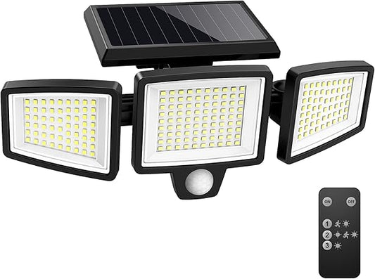 Lámpara Solar Sin Cable Con Sensor de Movimiento