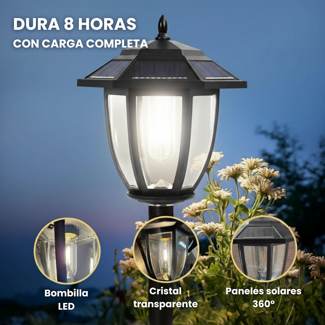 Farola Solar de Jardín