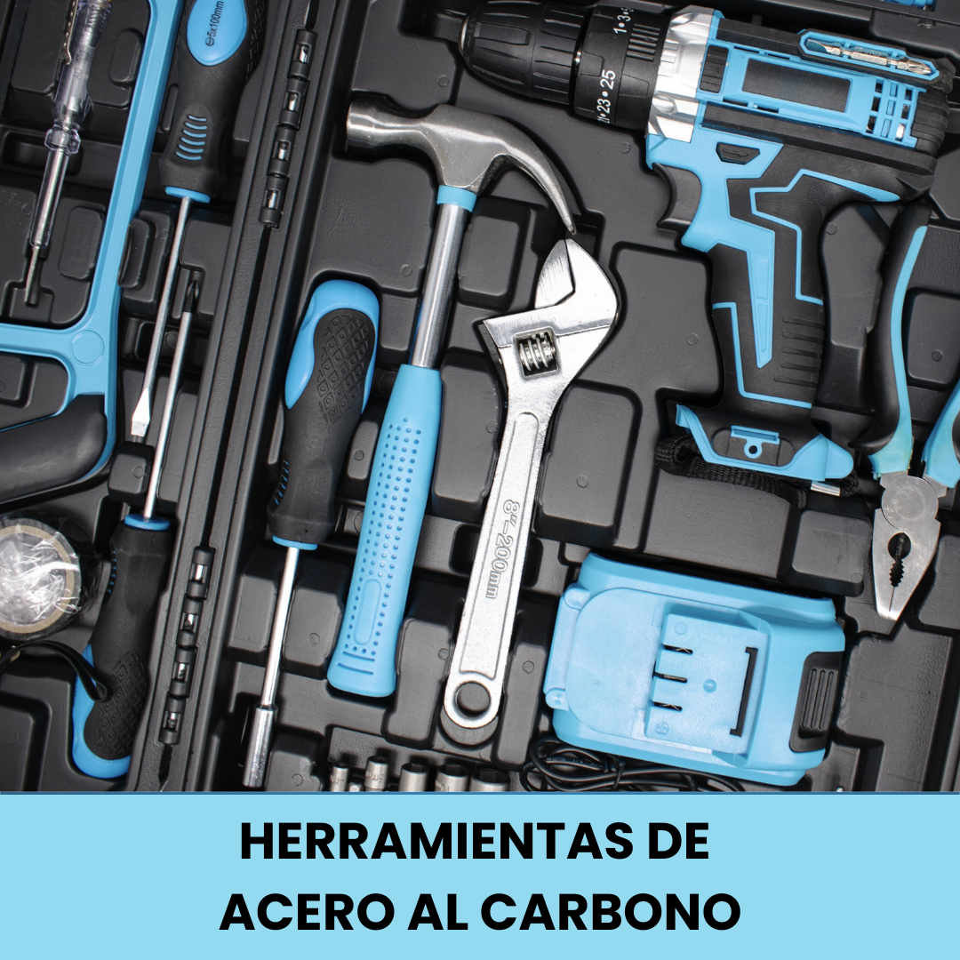 Bricoset Taladro Percutor 21V + 25 Accesorios