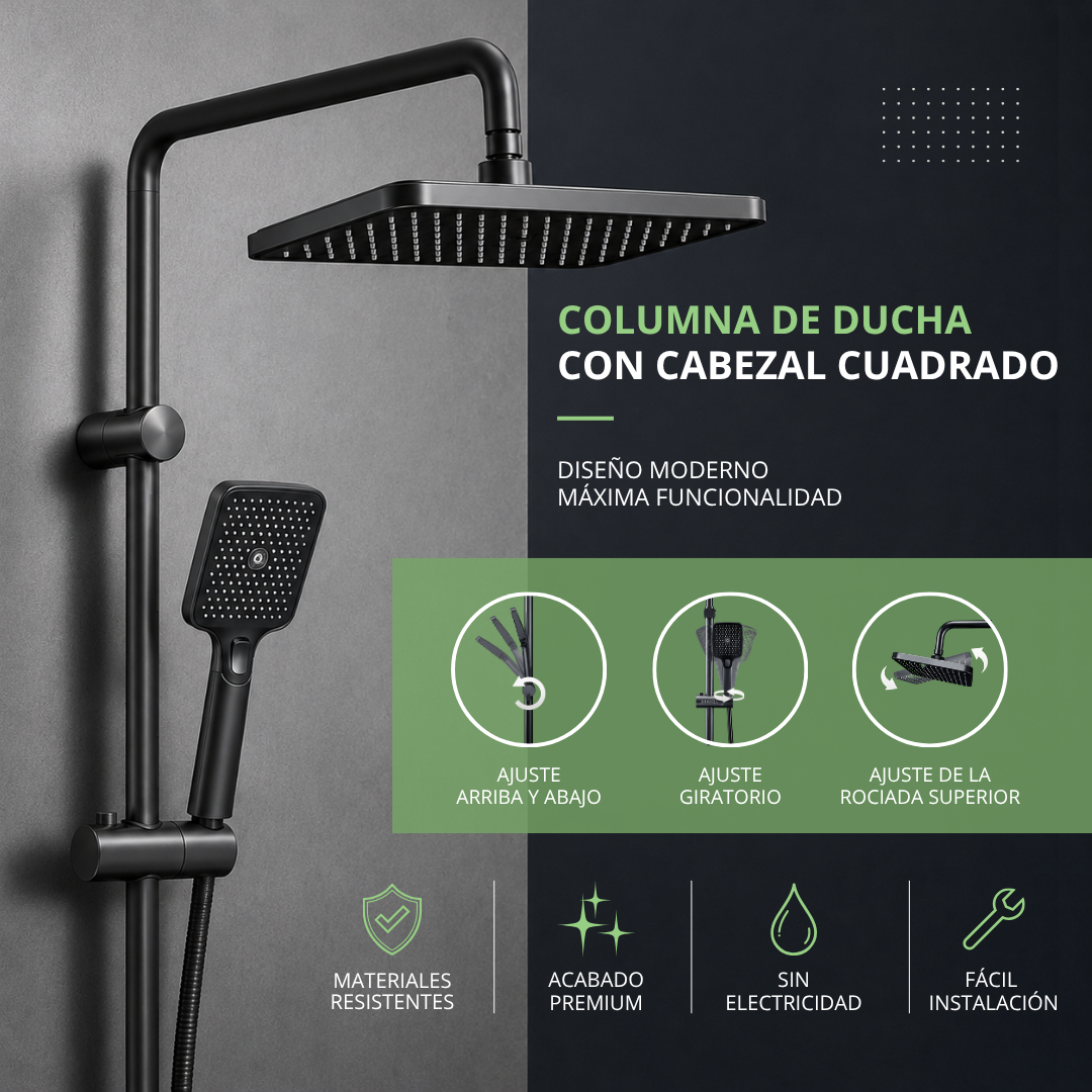 Columna de Ducha Confort 4 Modos
