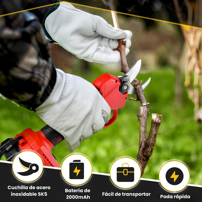 Tijeras de Podar a Batería