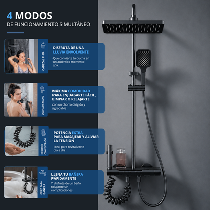 Columna de Ducha Confort 4 Modos