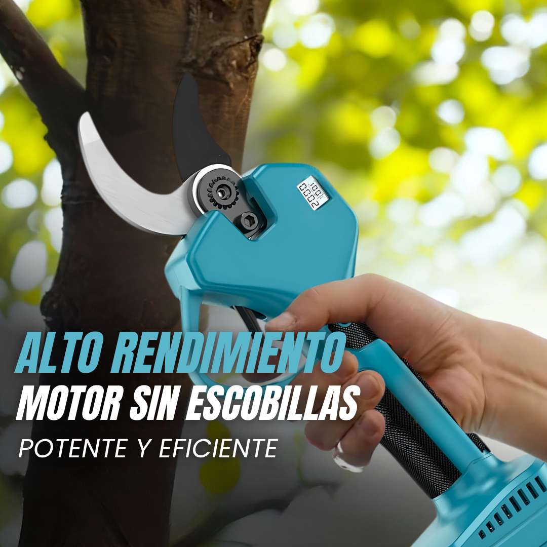 Kit 4 en 1 - Tijera, Mini Motosierra, Desbrozadora y Soplador