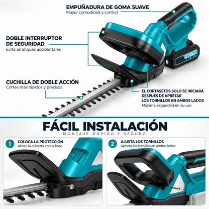 Corta Setos Inalámbrico