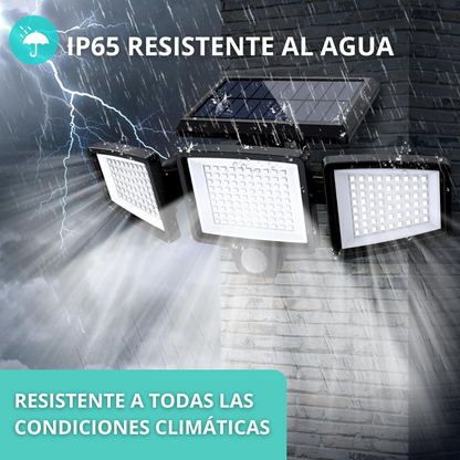 Lámpara Solar Sin Cable Con Sensor de Movimiento