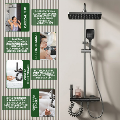 Columna de Ducha Confort 4 Modos