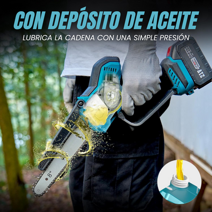 Tijera de Poda y Motosierra eléctrica con pértiga