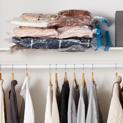 Bolsas al Vacío para Ropa con Bomba Eléctrica