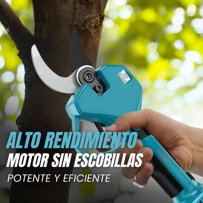 Tijera de Poda y Motosierra eléctrica con pértiga