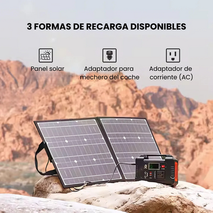 Estación de Energía Portátil E200 | 200 W, 151 Wh/40 800 mAh