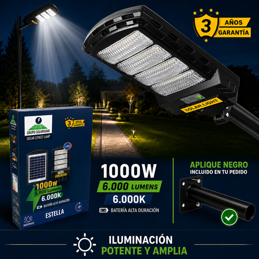 Lámpara Solar Stella