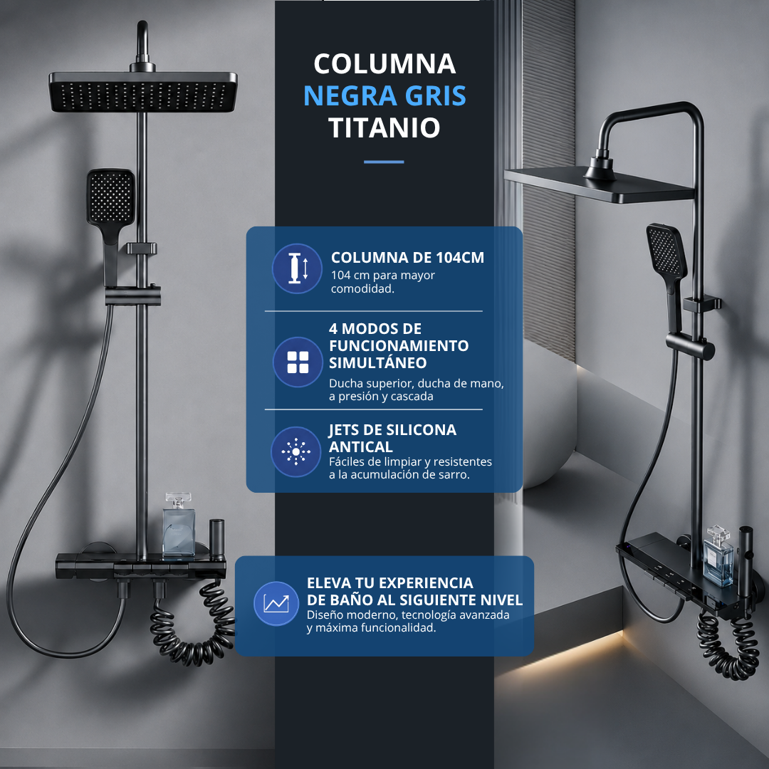 Columna de Ducha Confort 4 Modos